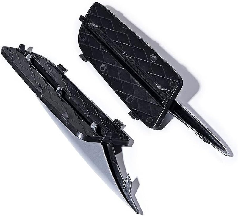 Anzios Compatible Lower Bumper Grille for BMW X5 E70 2007-2010 - Matte Black and Silver - Image 5
