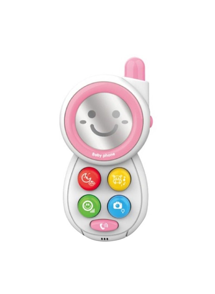 فاميلي هاتف موسيقي للأطفال ,وردي - Image 1