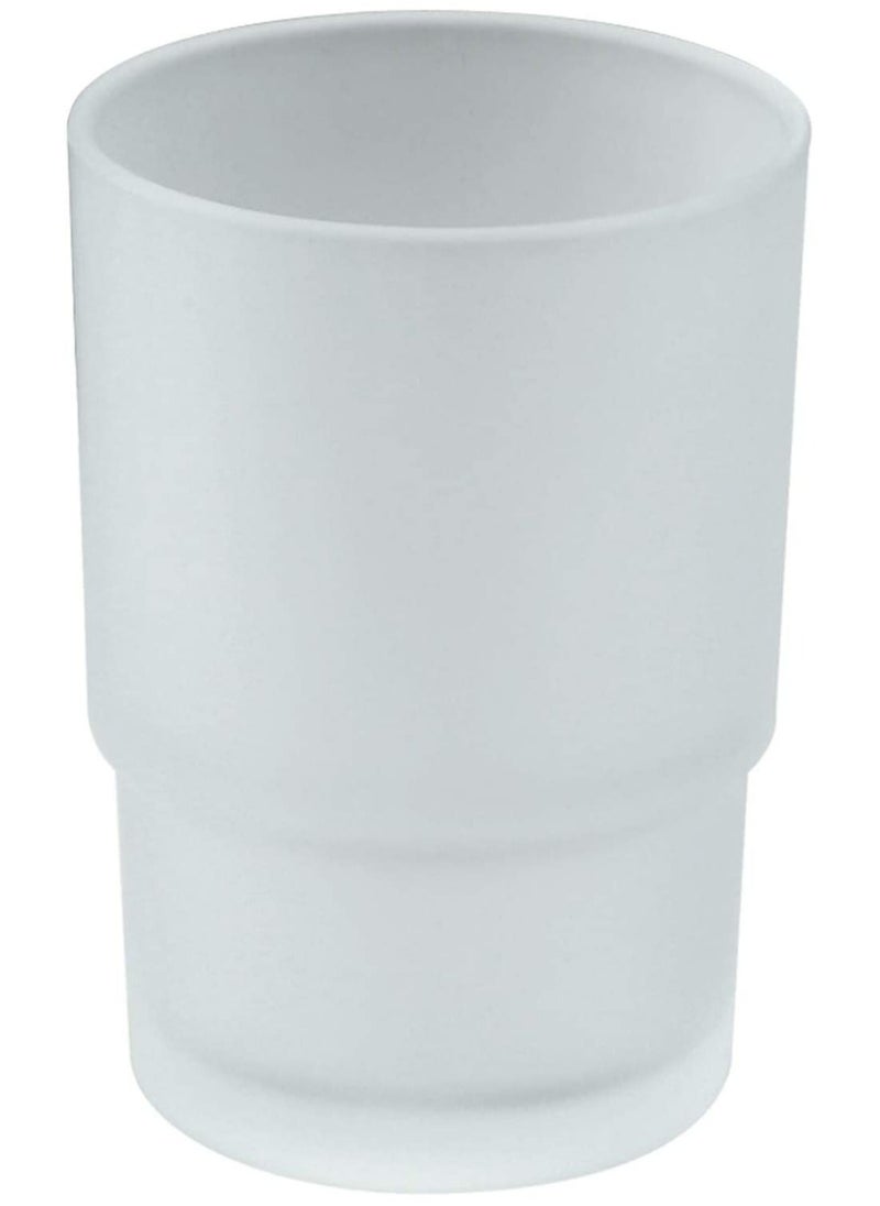 Generic - Frosted Glass Tumbler, Thick Glass Cup Replacement, Bathroom Toothbrush and Toothpaste Holder, Water Glasses, Bathroom Cup, Tumbler Cup, Rinsing Glass Cup, Drinkware Glassware - Image 1