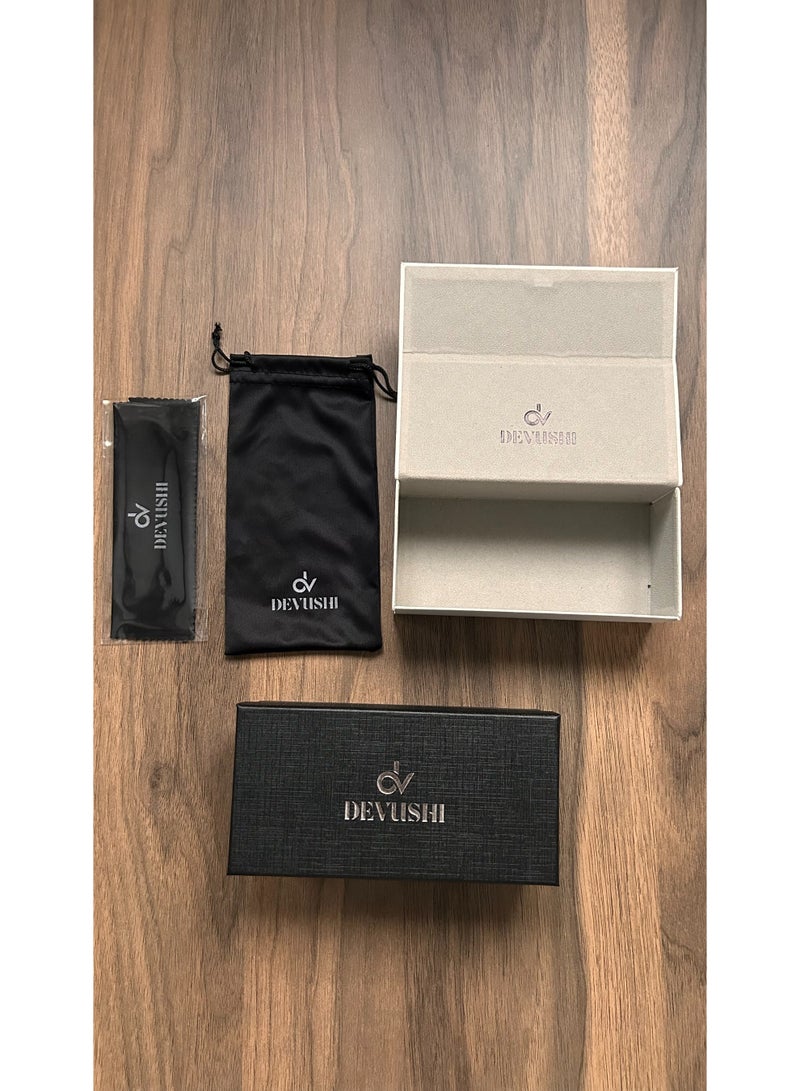 ديفوشي نظارات شمسية نسائية تصميم انيق - لون عودي - Image 3