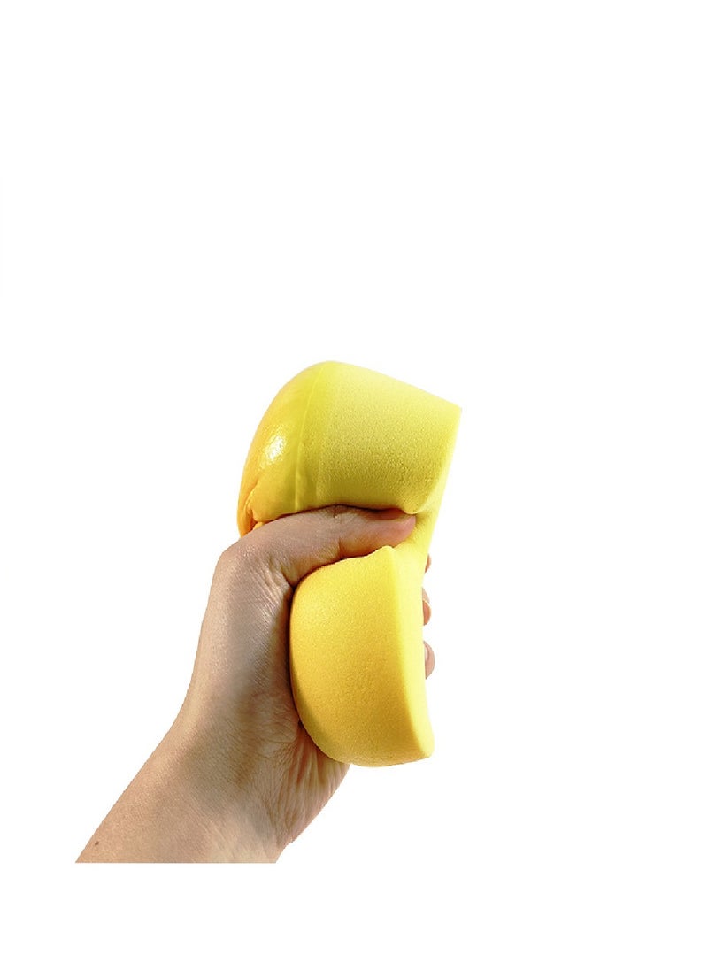 Genérico - Large Simulated Cheese Bun Stress Relief Toy - Image 1