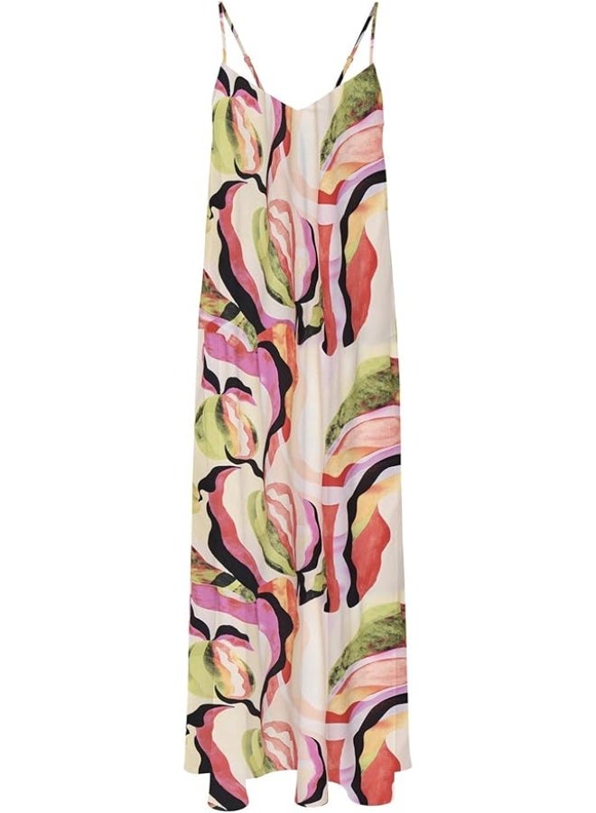 ONLY ONLNOVA LIFE VIS ROXY LONG DRESS AOP - Image 1