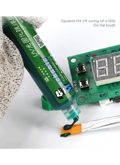 MECHANIC UV Curing Green Solder Mask UV Curing Solder Mask Ink UV Solder Mask Ink BGA PCB Solder Resist Ink with Arcing Prevention Prevent Corrosive Arcing  - Image 2