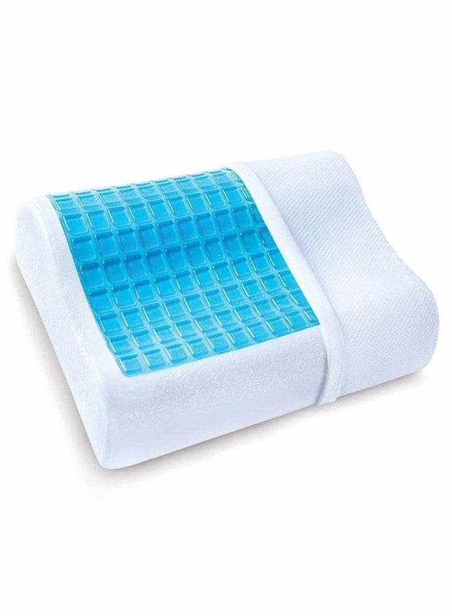 MDHL Cooling Gel Memory Foam Pillow, Cooling Technology for Neck Pain Relief & All-Night Comfort, Orthopedic Support Pillow for Side & Back Sleepers - Image 1