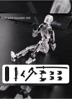Haidue 11Pcs 3D Printed Doll Toy Dummy Doll, Movable Joints Can Be DIY Assemble  - Image 4