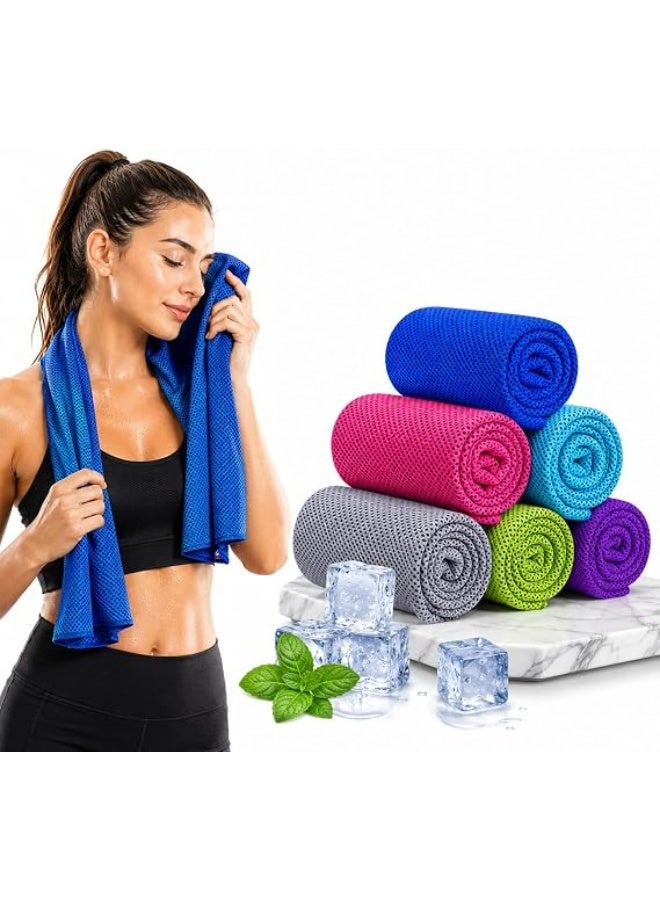 Cooling towel for sports and exercises - quick cooling towel - suitable for running, gym and outdoor activities - Image 1