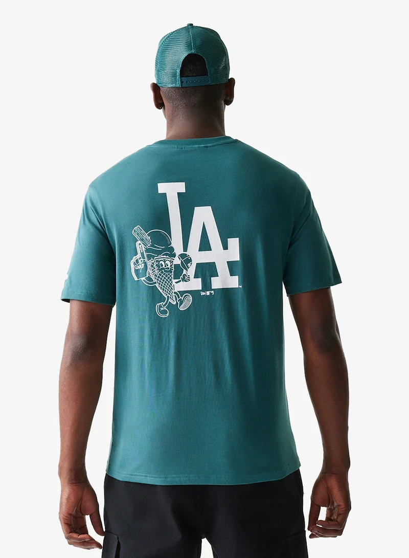 NEW ERA  Los Angeles Dodgers Mlb Food Graphic T-Shirt  | Best Price UAE