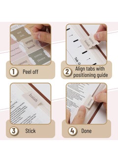 Mr. Pen Bible Tabs 75 Tabs Boho Theme Laminated Bible Tabs For Women And Men Bible Tabs For Study Bible Bible Index Tabs Bible Book Tabs Bible Labels Tabs Mr Pen Bible Tabs  - Image 5
