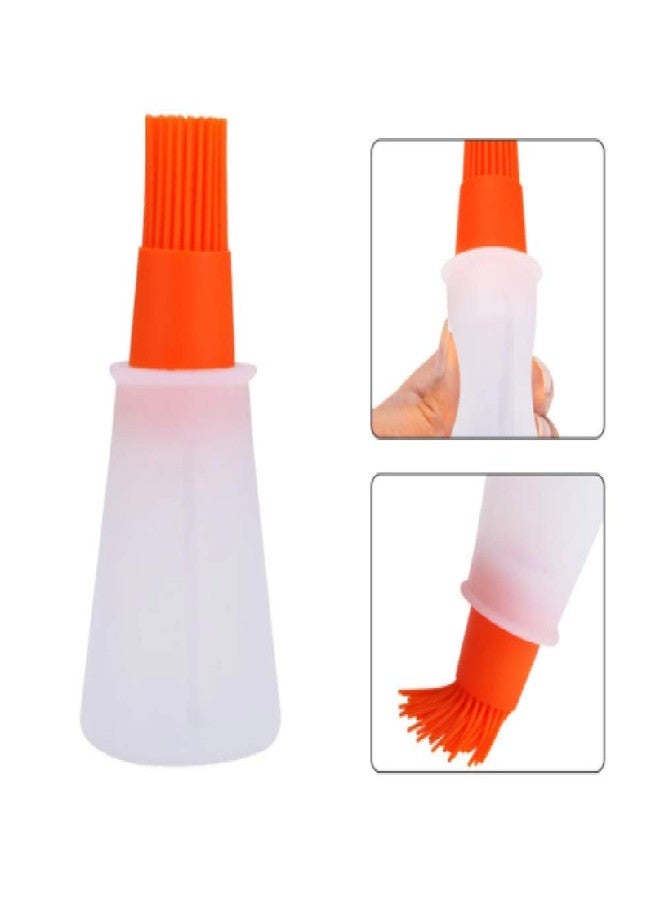 IVAR Silicone Oil Bottle Brush Oil Dispenser Bottle Brush Basting BBQ Barbecue Cooking Gadget Baking Pancake Grill Brush - Image 2