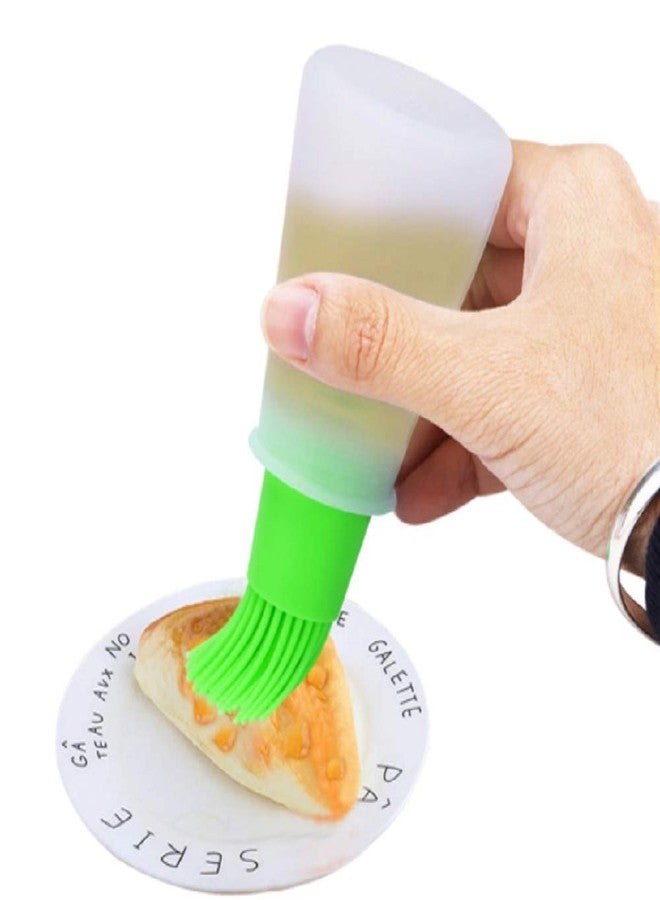 IVAR Silicone Oil Bottle Brush Oil Dispenser Bottle Brush Basting BBQ Barbecue Cooking Gadget Baking Pancake Grill Brush - Image 3