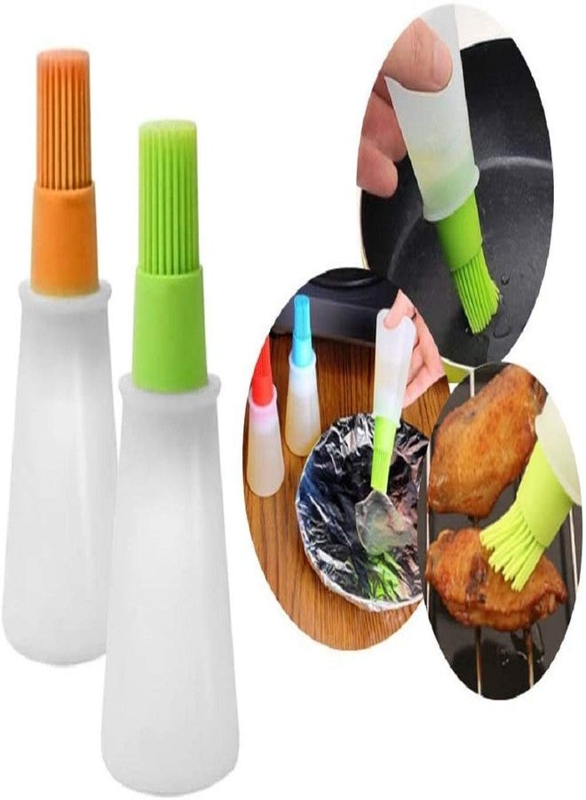 IVAR Silicone Oil Bottle Brush Oil Dispenser Bottle Brush Basting BBQ Barbecue Cooking Gadget Baking Pancake Grill Brush - Image 4