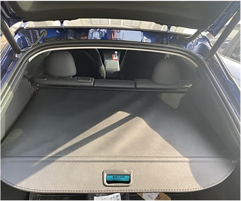 QASULER Retractable Car Trunk Parcel Shelf Cover for Tesla Model Y - Image 4