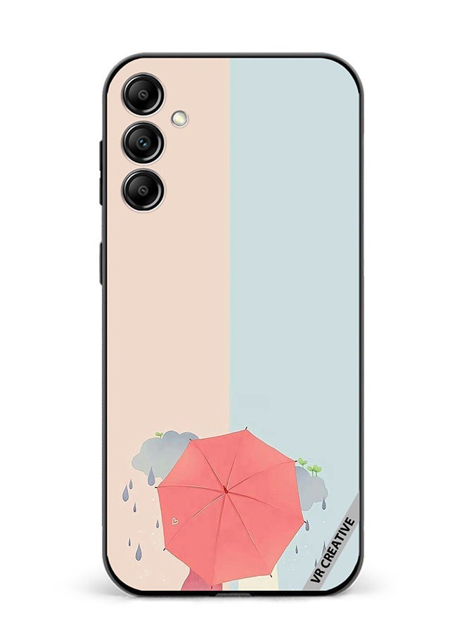 VR CREATIVE Protective Case Cover For Samsung Galaxy A14 5G/A14 Umbrella Design Multicolour - Image 1
