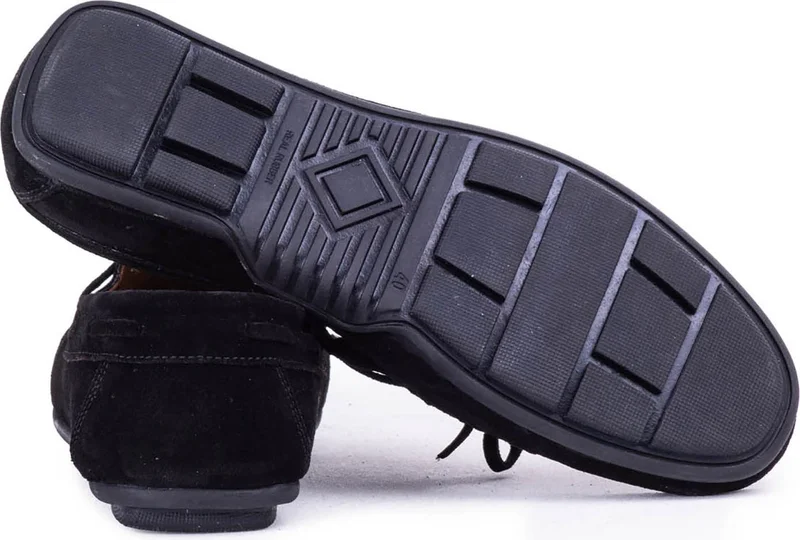 بيير كاردان Men's Nubuck Leather Tiesless Summer Shoes 10701