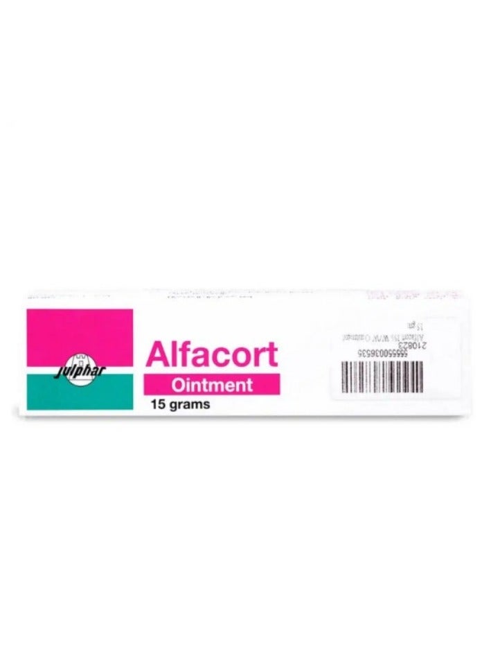 Julphar Alfacort Oint 15 Gm  - Image 2