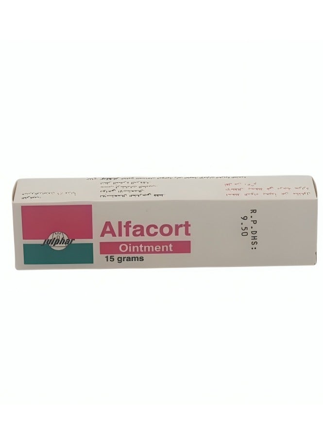 Julphar Alfacort Oint 15 Gm  - Image 3