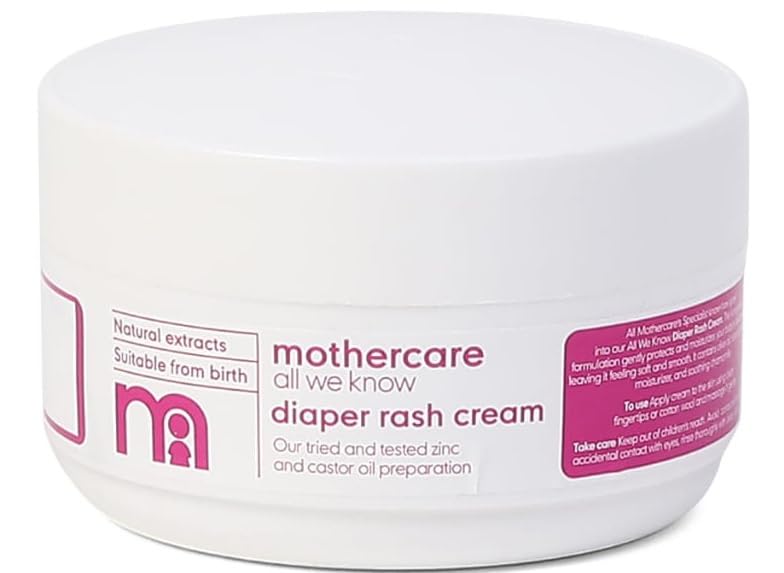 Mothercare All We Know Baby Nappy Cream/Diaper Rash Cream - Image 2