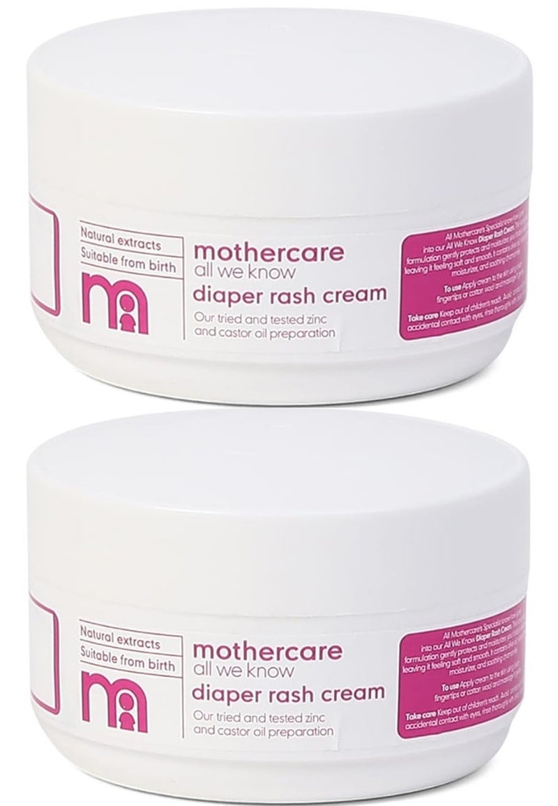 Mothercare All We Know Baby Nappy Cream/Diaper Rash Cream - Image 1