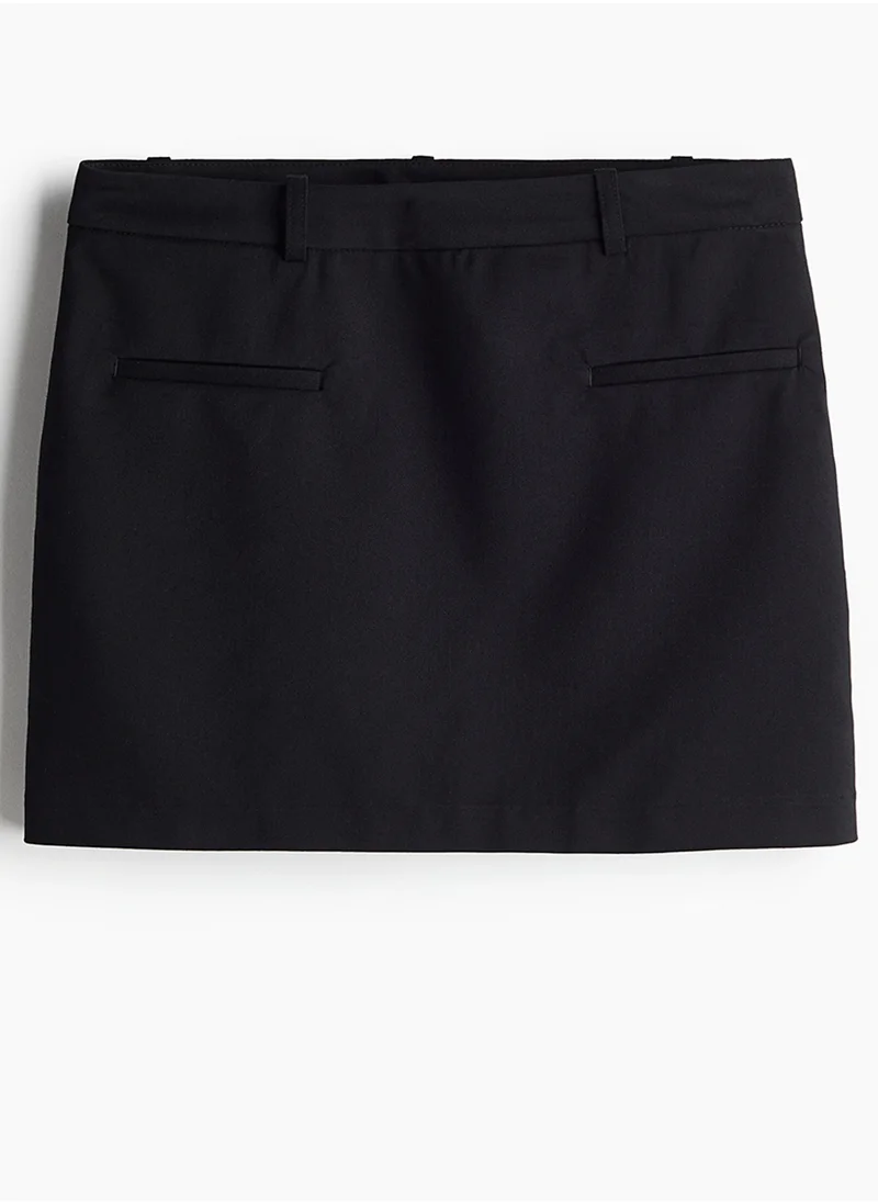 H&M Tailored Mini Skirt