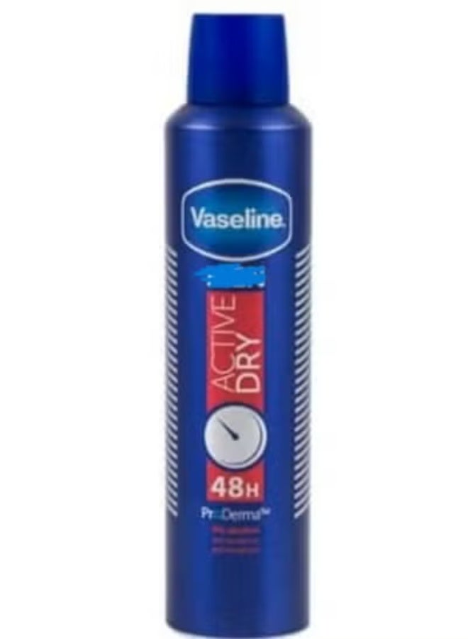 Men Active Dry Anti-perspirant Deodorant Aerosol, 250 ml