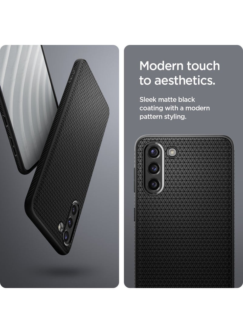 Liquid Air Samsung Galaxy S21 Plus Case Cover - Matte Black