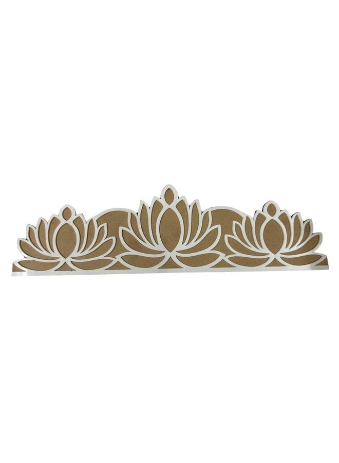 Cliths MDF Readymade Umbra Patti Rangoli Mats - 4x12 Inches | Pack of 3 Pieces | Easy to Use Rangoli Template | Portable Diwali Decor Stencils - Image 3