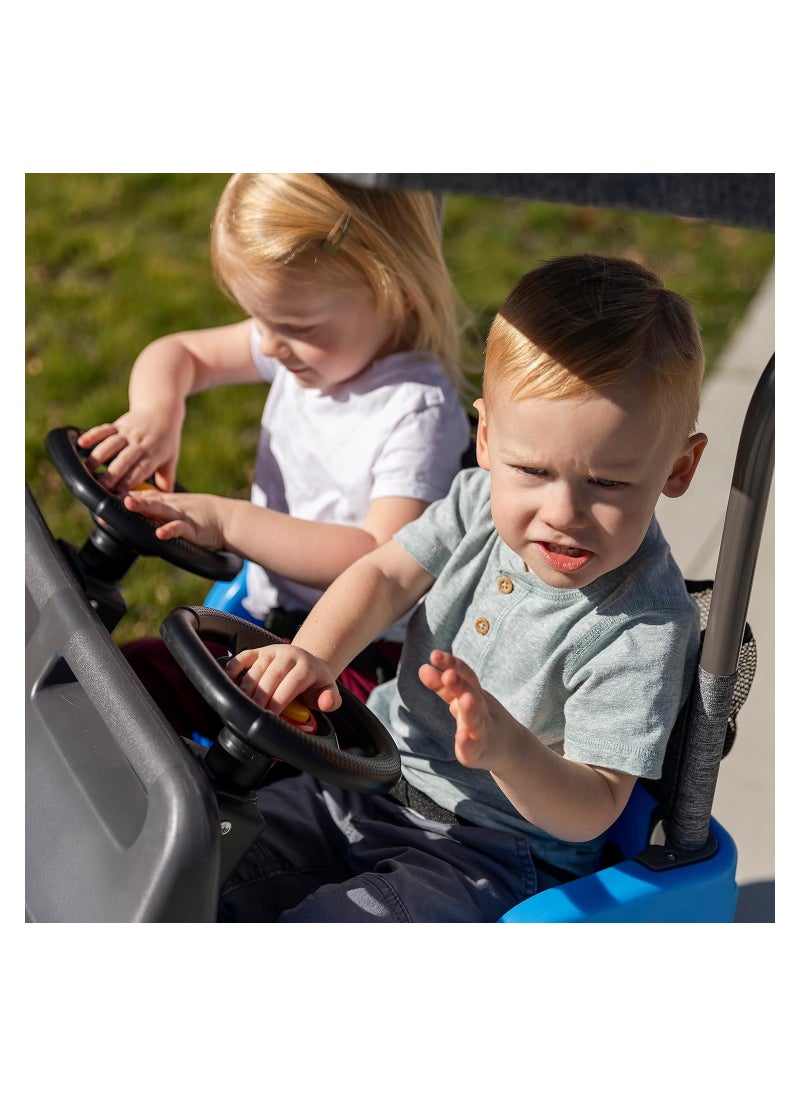 Step2 - Step2 Side by Side Push Around SUV Two-Seater Push Car - Image 1