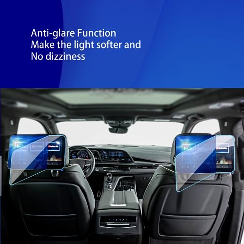 XXCIWP 2Pack for 2024 2025 Escalade Screen Protector 2021 2022 2023 2024 Cadillac Escalade/Escalade-V Accessories Rear Seat TV Dual 12.6-inch Soft Screen Protector 2024 Cadillac Escalade - Image 5