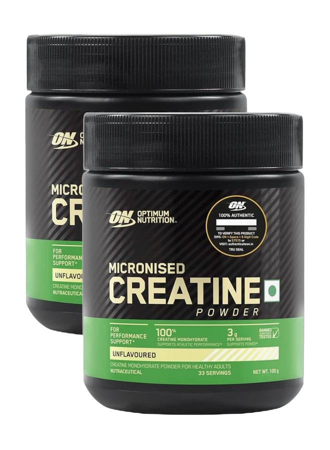 Optimum Nutrition Exclusive Bundle Offer - ON Micronized Creatine 100G 33 Serves Unflavored - Image 1
