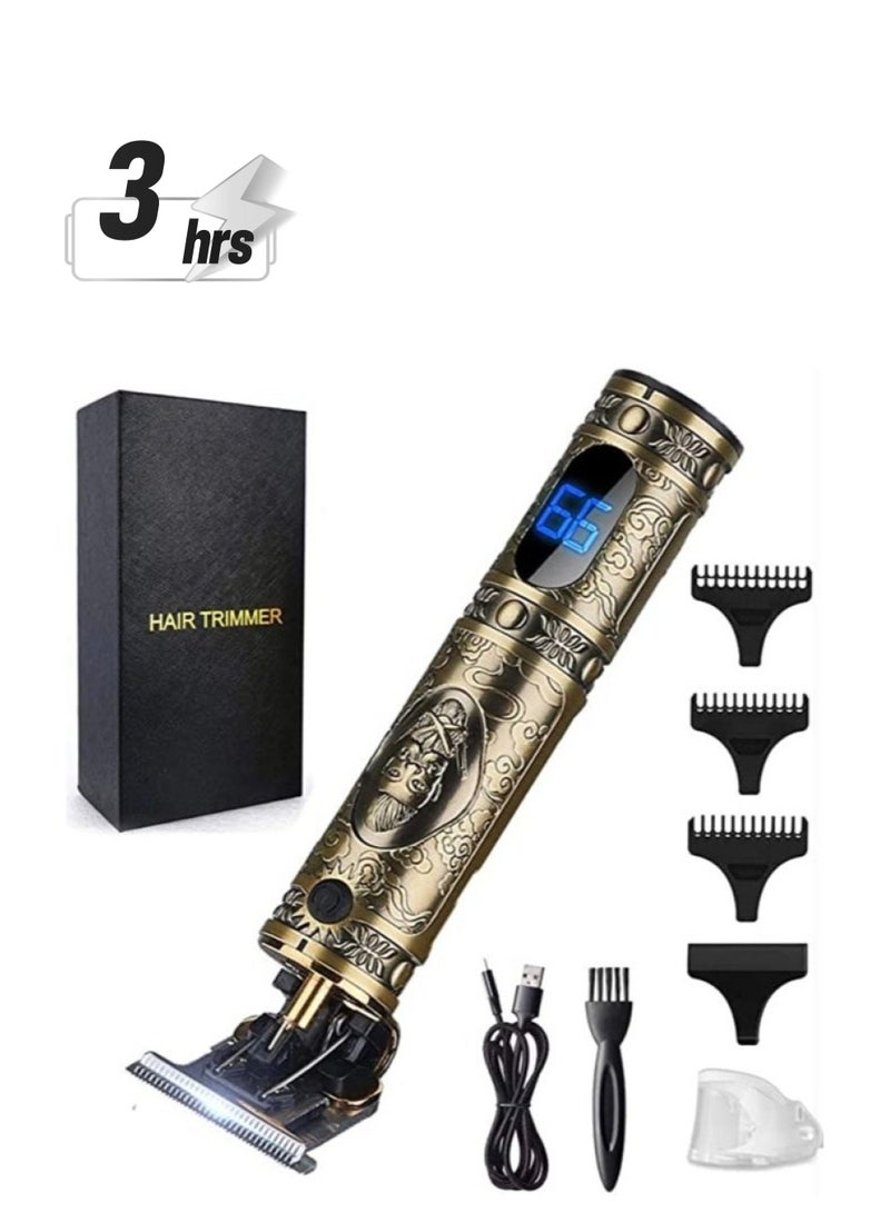 ELTRAZONE Men's Clipper Cordless Hair Clippers, Beard Trimmer Hair Clippers for Men, Professional Cordless Hair Trimmer Precision T-Bladeds - Image 1