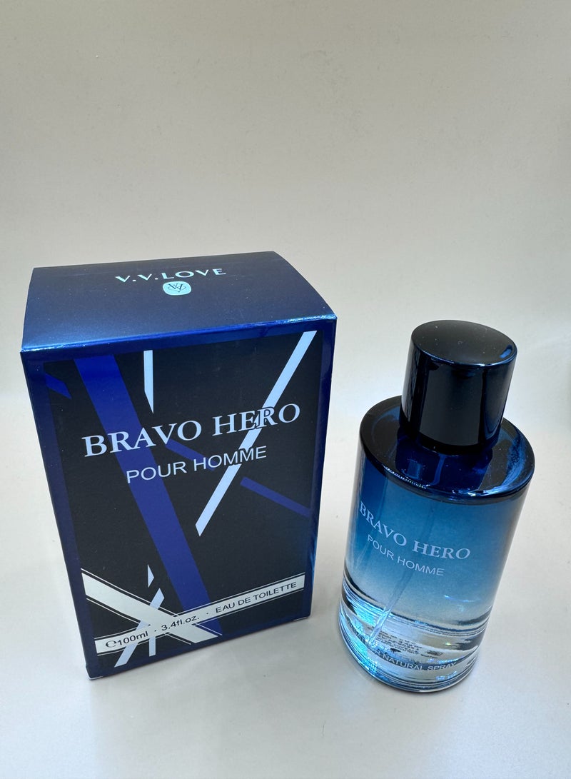 V.V. LOVE BRAVO HERO/Fougere Perfume/100ML  - Image 5