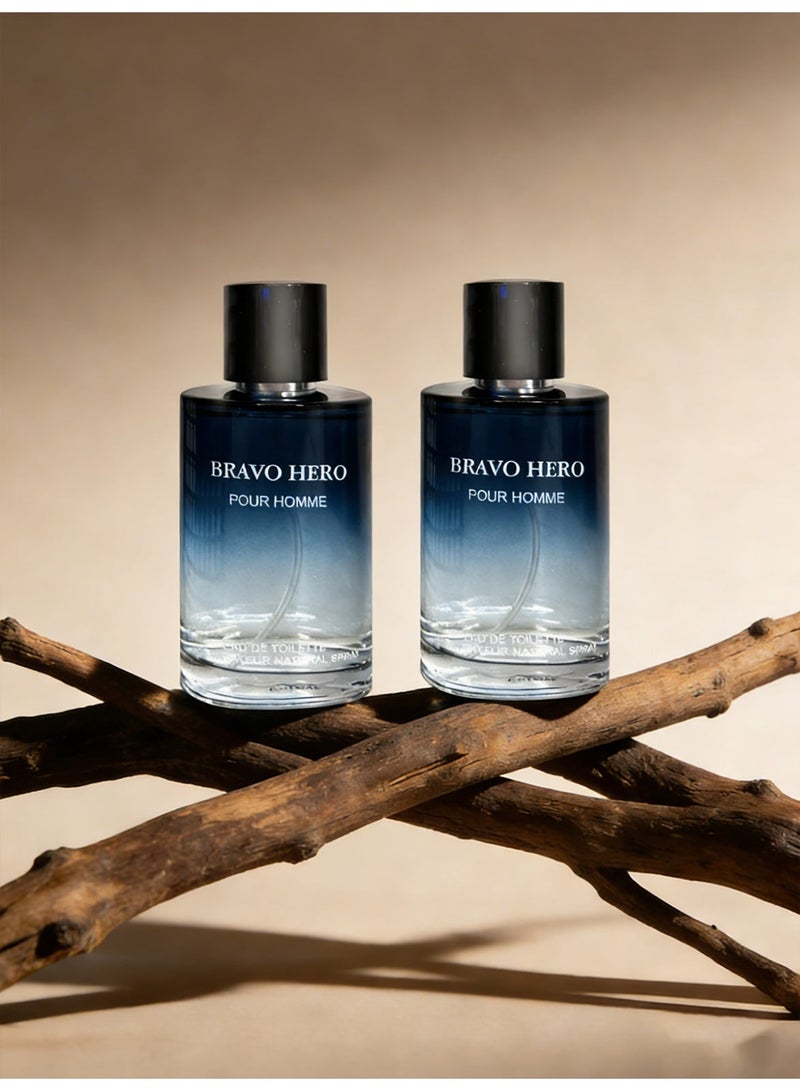 V.V. LOVE V.V.LOVE/BRAVO HERO EAU DE TOILETTE/Fouquid Men's Perfume/100ML - Image 2