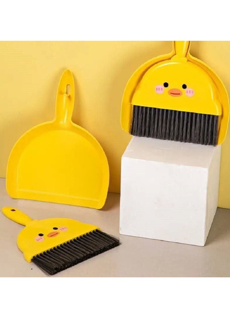 Generic Mini Duck Dustpan with Brush  - Image 3