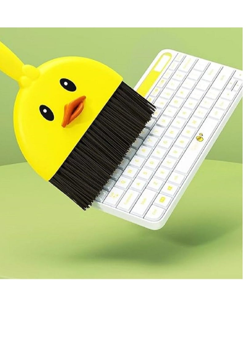 Generic Mini Duck Dustpan with Brush  - Image 2
