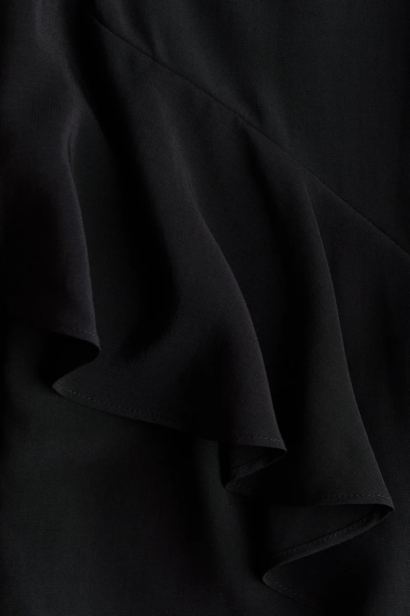 H&M  Flounced cowl-neck dress for Women | Best Price UAE