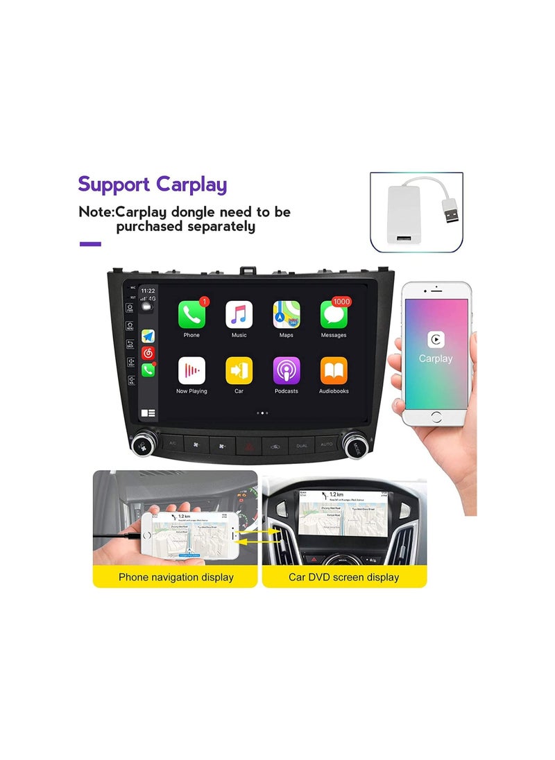 SHEZA STAR - Android Screen For Lexus IS250 IS300 IS200 IS220 IS350 2005 2006 2007 2008 2009 Car Radio 2GB RAM 32GB ROM Bluetooth carplay BT WIFI Touchscreen multimedia Support Apple Carplay Backup camera Included - Image 1
