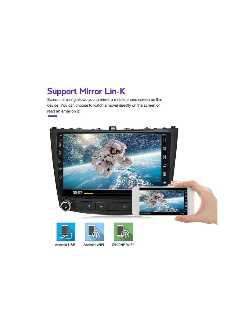 SHEZA STAR - Android Screen For Lexus IS250 IS300 IS200 IS220 IS350 2005 2006 2007 2008 2009 Car Radio 2GB RAM 32GB ROM Bluetooth carplay BT WIFI Touchscreen multimedia Support Apple Carplay Backup camera Included - Image 1