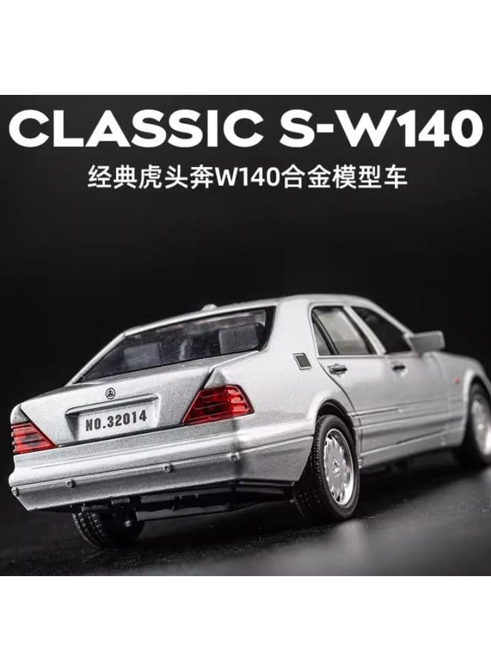 "Luxury metal Mercedes with an elegant gray color, movable doors, trunk, and hood, realistic sounds with headlight illumination, sunroof, fast rubber wheels, and a length of 16 cm!" - Image 5
