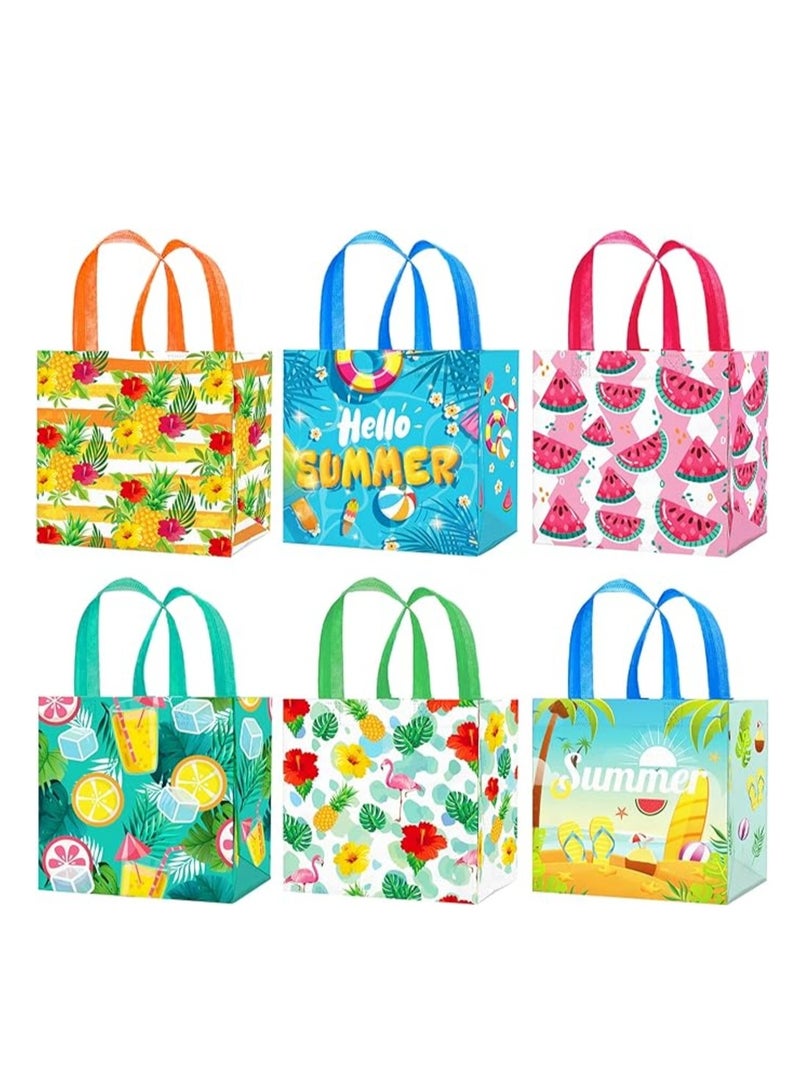 ذا بارتي بوبير حقائب حفلات الشاطئ الاستوائية للأطفال - مجموعة من 12 حقيبة هدايا جودي - Image 1