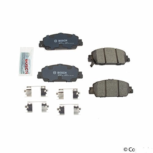 BOSCH BC1654 QuietCast Premium Ceramic Disc Brake Pad Set - Compatible with Select Honda Accord, HR-V; FRONT - Image 2
