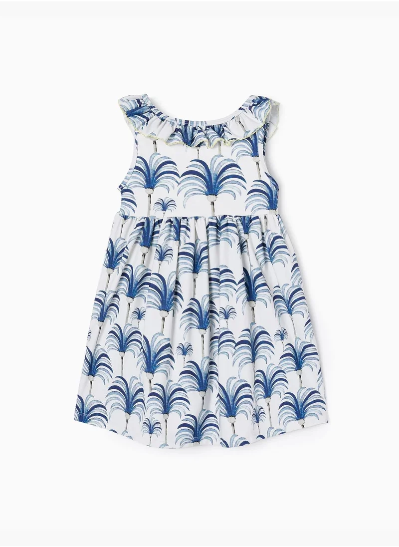 Zippy Zippy Dress With Bow Uv 80 Protection For Girls