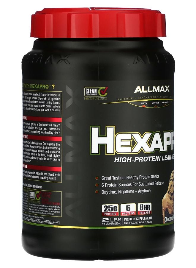 Allmax Hexapro™ High-Protein Lean Meal Chocolate Peanut Butter 2 lbs (907 g) - Image 2