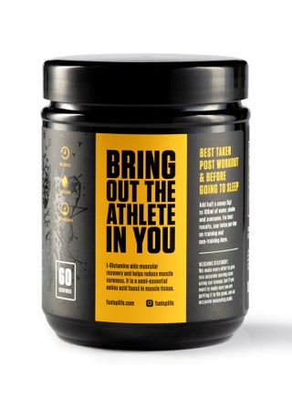 L-Glutamine Powder – 300g (10.58oz) Unflavoured, 60 Servings – Workout Recovery & Muscle Hydration Supplement - view 3