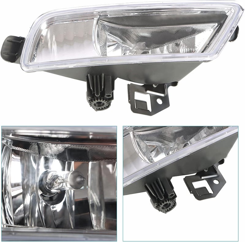 ANTUKO 2Pcs Clear Lens Front Driving Fog Light Assembly with Bulbs and Switch Wiring Kit for CR-V/CRV 2015-2016 - Image 3