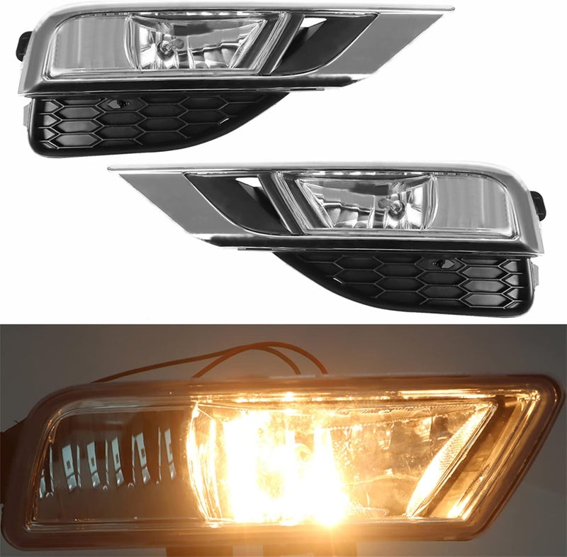 ANTUKO 2Pcs Clear Lens Front Driving Fog Light Assembly with Bulbs and Switch Wiring Kit for CR-V/CRV 2015-2016 - Image 2