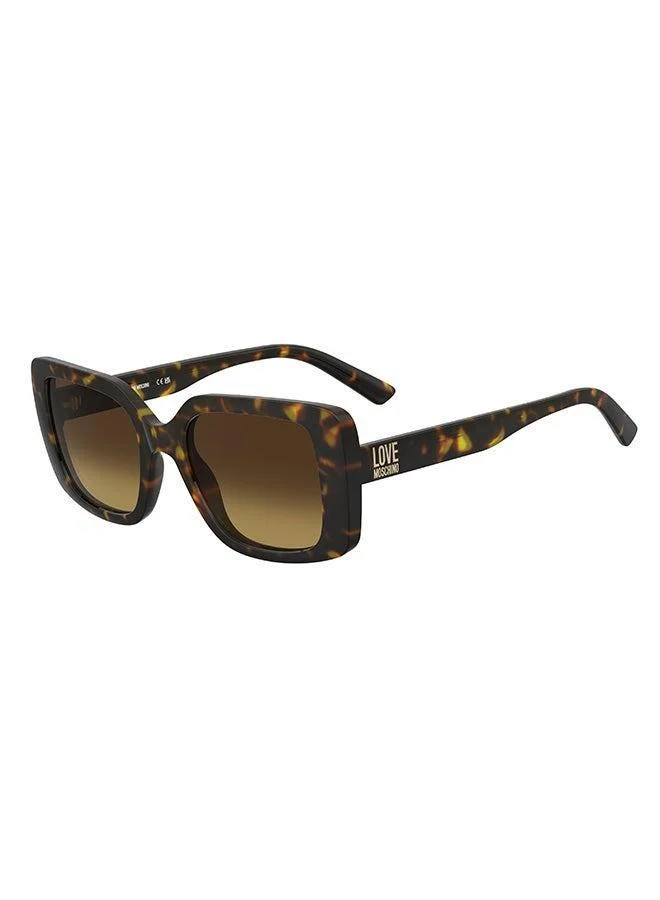 Rectangular Moschino Love Sunglasses Frames