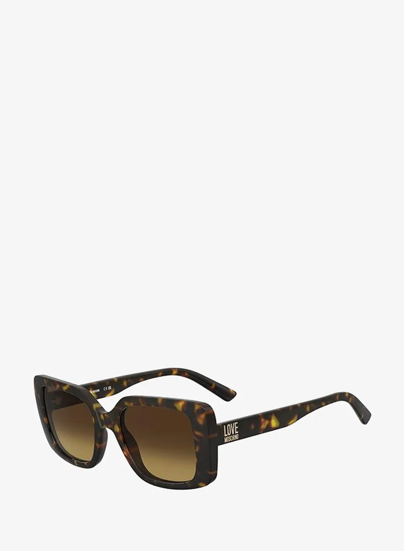 Rectangular Moschino Love Sunglasses Frames