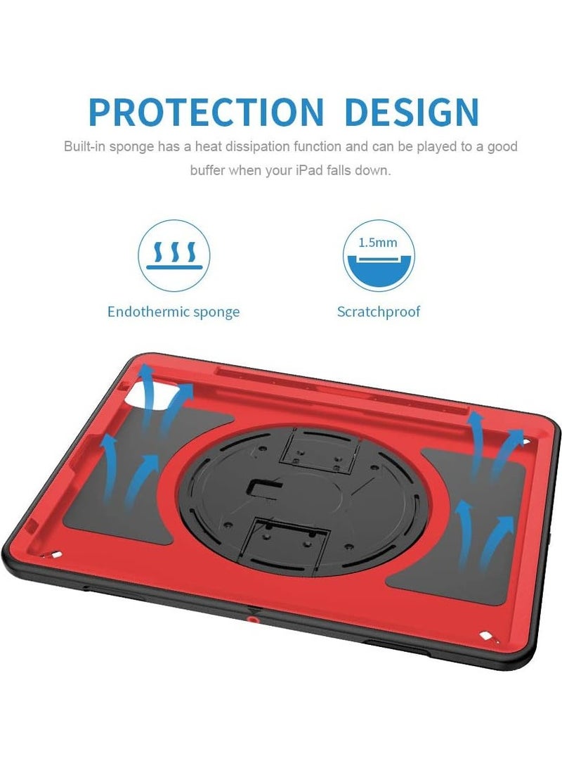 general Kids Protective Case Compatible with iPad Pro 11 Inch 2021 Shockproof Rugged Cover with Kickstand/Hand Strap For iPad Pro 11-inch - Image 5
