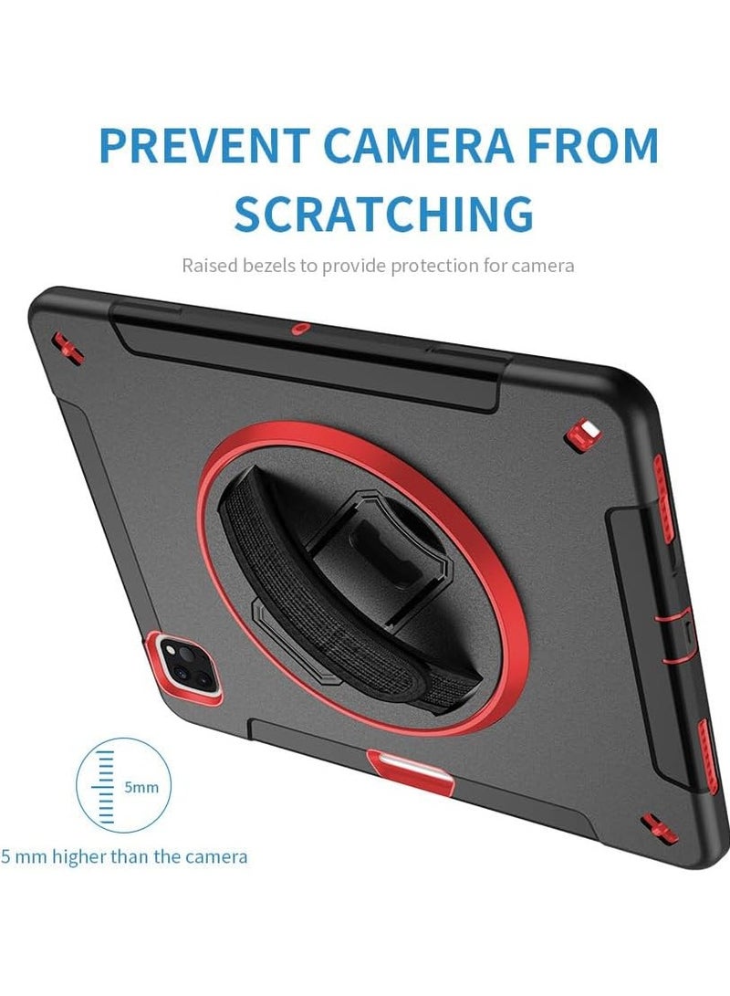general Kids Protective Case Compatible with iPad Pro 11 Inch 2021 Shockproof Rugged Cover with Kickstand/Hand Strap For iPad Pro 11-inch - Image 4