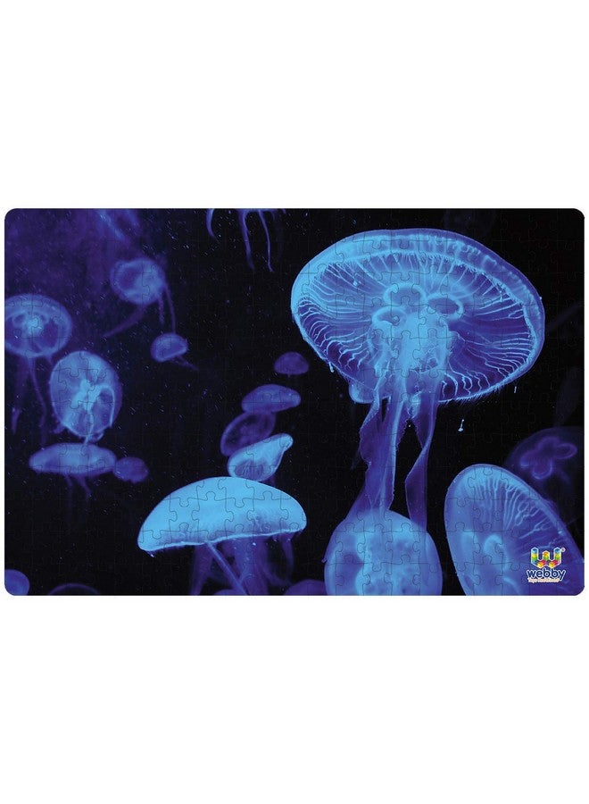 Webby Kids Illuminated Jellyfishes Jigsaw Puzzle, 252 Pieces - Image 2